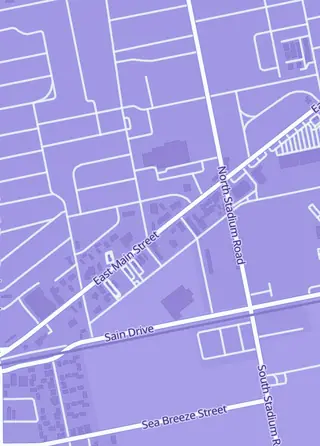 Street map around GRR Games, Alice