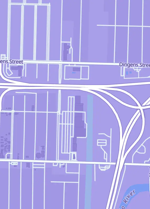 Street map around Heart of the Game, 85 S Rossler Ave, Buffalo, NY