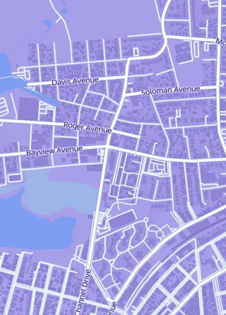 Street map around Heirloom Hobby, Hempstead