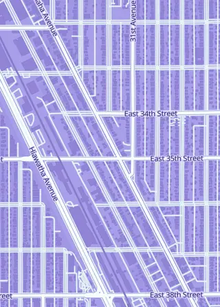 Street map around Heroic Goods & Games, Minneapolis