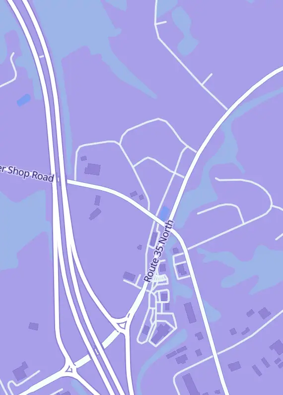 Street map around High Tech Hobbies, 1805 Butchershop Rd, Mifflintown, PA