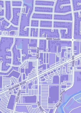 Street map around Hill Top Collectibles, Riverdale