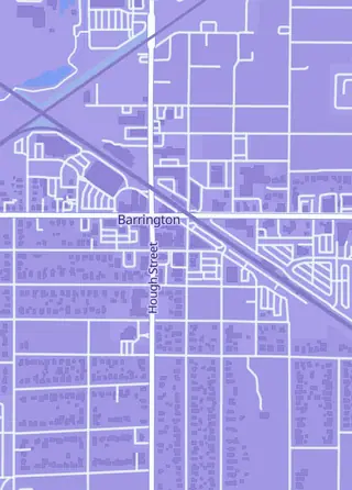 Street map around Home Team Collectibles, Barrington