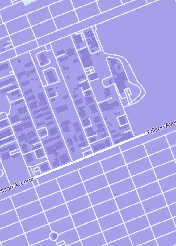 Street map around Hot Flips, 87 Eads St, West Babylon, NY