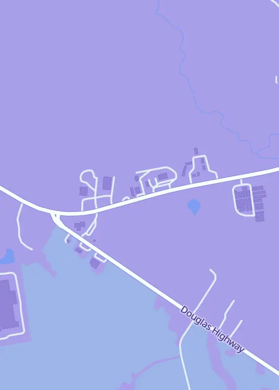 Street map around Jordans Snack Bar Collectibles, 200 Downeast Hwy, Ellsworth, ME