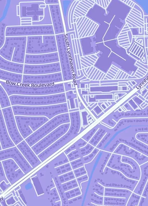 Street map around Kaboom, 863 S Lynnhaven Rd, Virginia Beach, VA