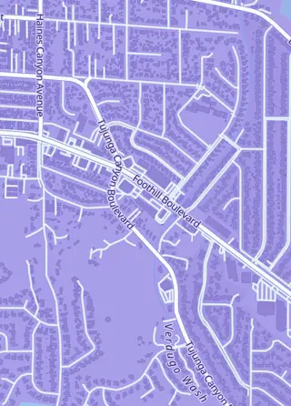 Street map around Kaptain Fish Collectibles, Los Angeles