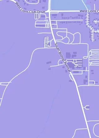 Street map around Kard Shop, Rolla