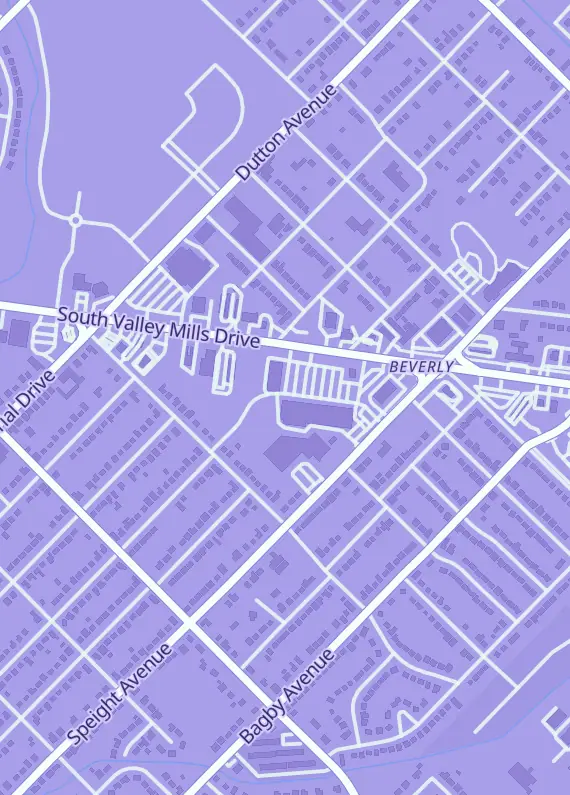 Street map around King's Landing Games, 1427 S Valley Mills Dr, Waco, TX