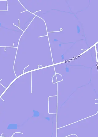 Street map around Krakens Keep, Albemarle