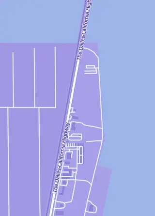 Street map around La Pine Tabletop Gaming, La Pine