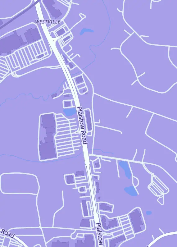 Street map around Let's Play Collectibles - Plaistow, 37 Plaistow Rd, Plaistow, NH