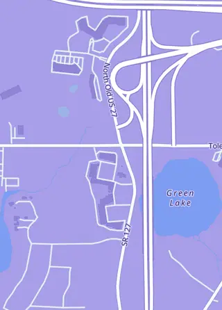 Street map around Local Legends, Fremont