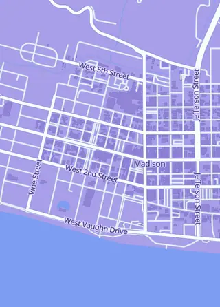 Street map around Madison Buy Sell Trade, Madison
