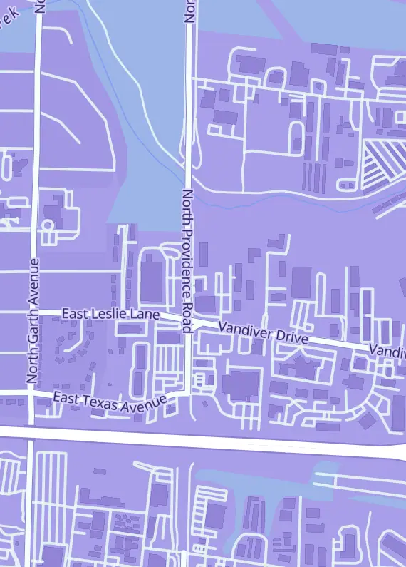 Street map around Magelings Games, 1906 N Providence Rd Ste C, Columbia, MO