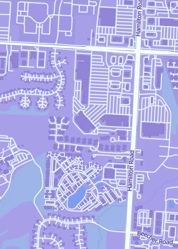 Street map around Main Phase Gaming, 325 Stoneridge Ln, Gahanna, OH