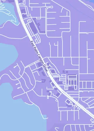 Street map around Marc One Numismatics, Rancho Mirage