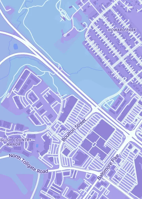 Street map around Maryland TCG, 202 Blum Ct, Bel Air, MD