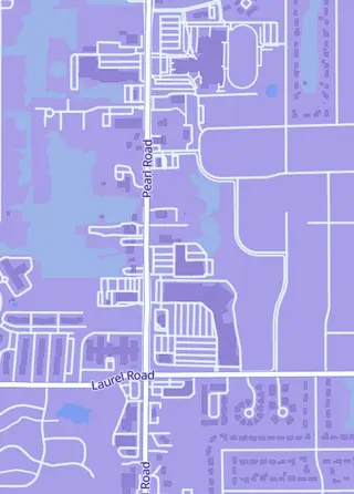 Street map around Marzcardz, Brunswick