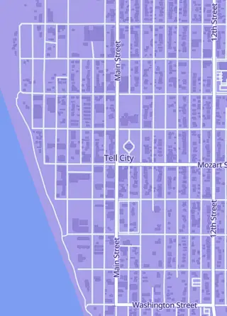 Street map around Mascot Sports Cards & Collectibles, Tell City
