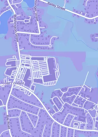Street map around Maziply Toys, Canton