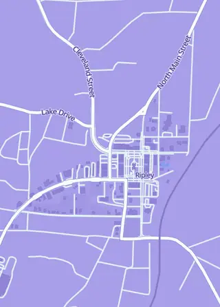 Street map around Mecha Express Australia, Ripley