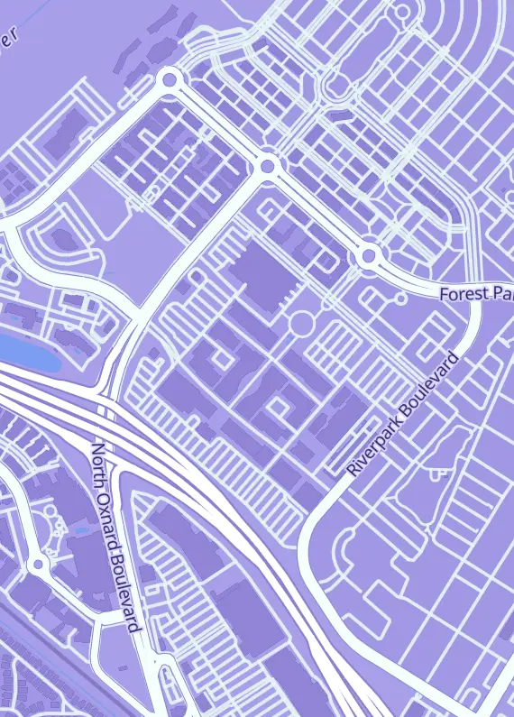 Street map around Mero Games, 610 Collection Blvd, Oxnard, CA