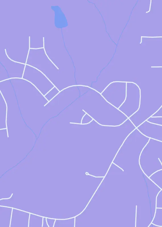 Street map around Mint Card Co., 104 Tavern Trl, Troutman, NC