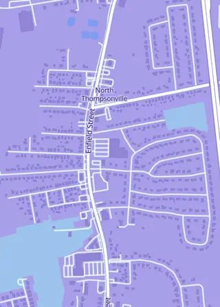 Street map around Most Excellent Comics & Gaming, Enfield