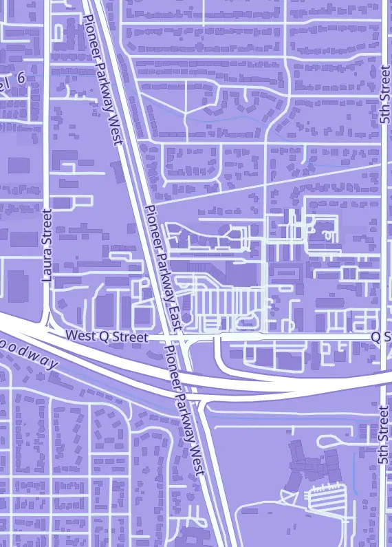Street map around Mox Valley Games, 1843 Pioneer Pkwy E, Springfield, OR