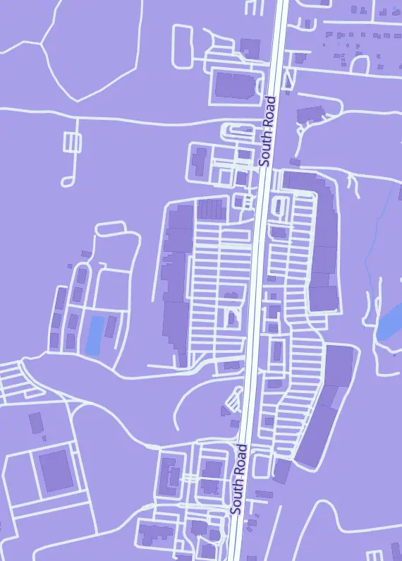 Street map around Mugentoys, 2585 South Rd, Poughkeepsie, NY
