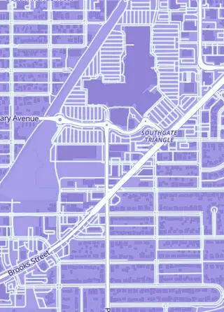 Street map around Muse Comics & Games, Missoula