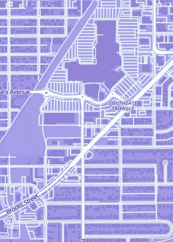 Street map around Muse Comics & Games, 1940 Harve Ave, Missoula, MT
