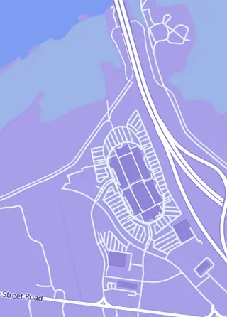 Street map around Mystic TCG, Chesterfield