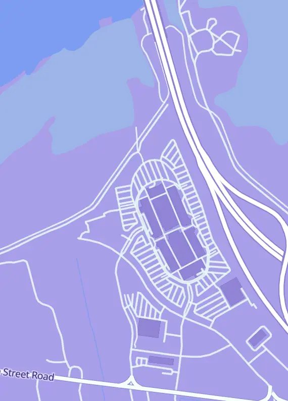 Street map around Mystic TCG, 18521 Outlet Blvd Ste 534, Chesterfield, MO