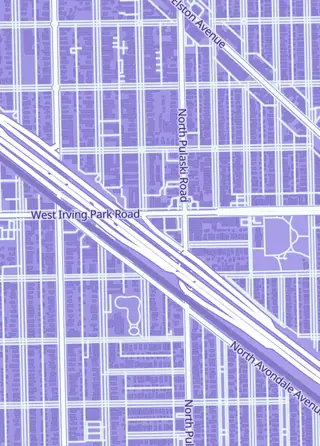 Street map around Near Mint Games, Chicago