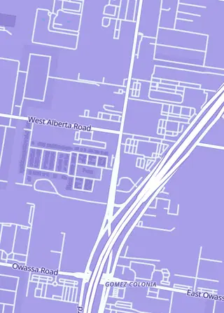Street map around Neon Comics, Edinburg