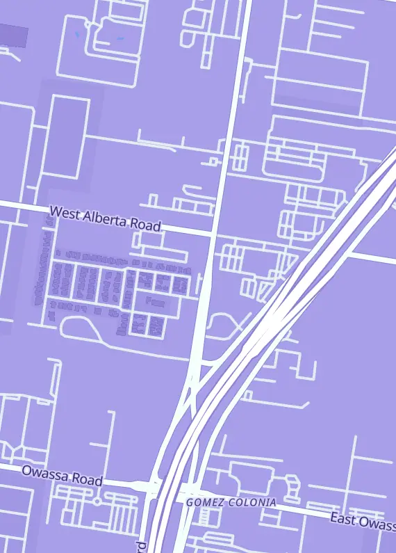 Street map around Neon Comics, 5115 S Business Hwy 281 Ste J, Edinburg, TX