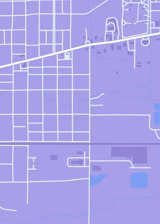 Street map around Nerd Zone, Linton