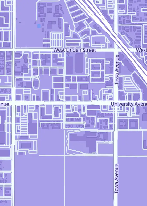 Street map around Nevermore Game Club, 1450 University Ave Ste L, Riverside, CA