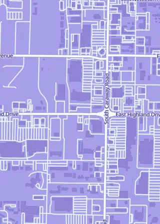 Street map around Norsegoat's collectibles, Jonesboro