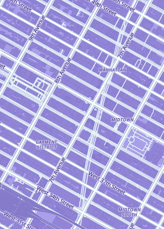 Street map around Nxt Legaci Gaming, 200 W 41st St 2nd Floor, New York, NY