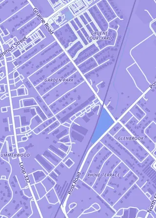 Street map around ohhTCG, New Braunfels