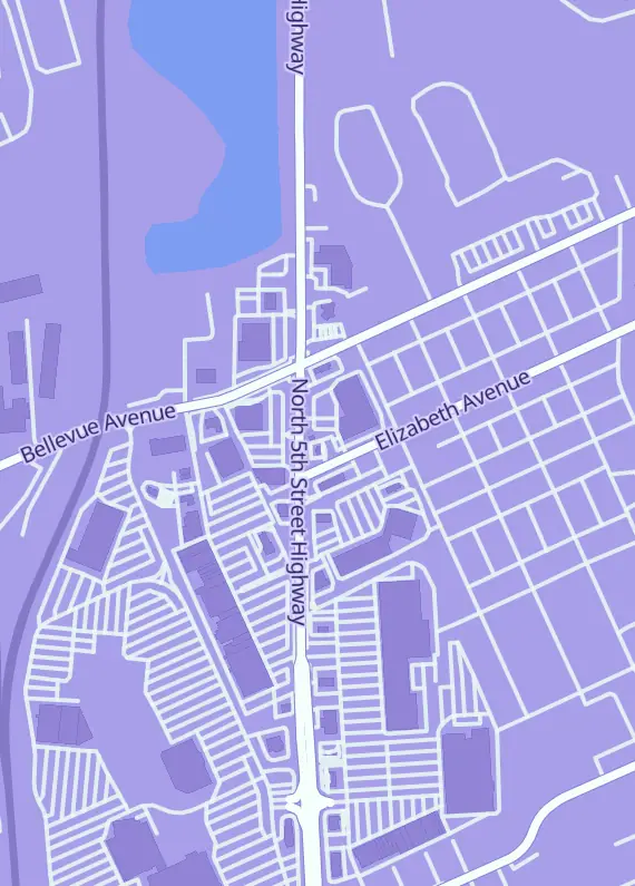 Street map around Owl Central Games, 3405 N 5th Street Hwy, Reading, PA