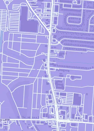 Street map around PeteZ PopZ, Kettering