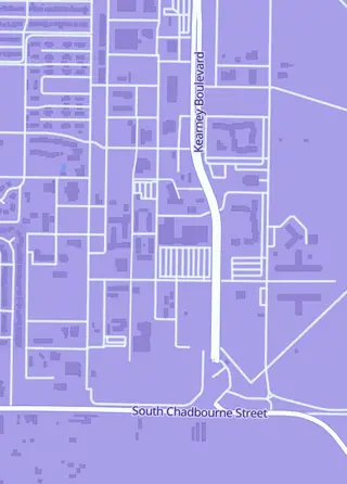 Street map around Phat Catz Gaming: The Hanger, San Angelo