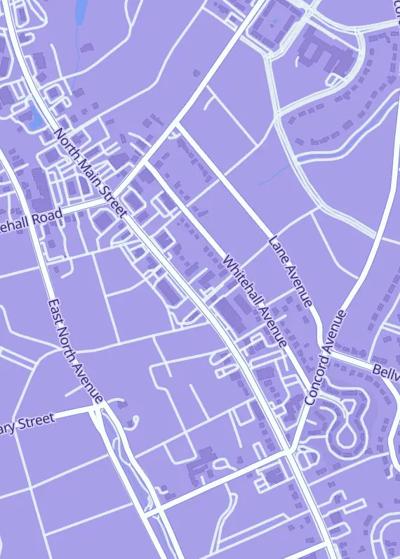 Street map around Planet Comics, 2704 N Main St, Anderson, SC