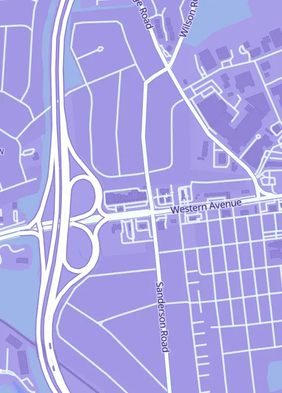 Street map around Play 2 Win Games, 3903 Western Ave, Knoxville, TN