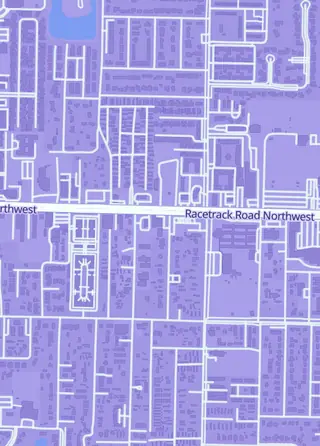Street map around PokeCharles Cards and Collectibles, Fort Walton Beach