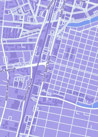 Street map around Pop Stop and Pokemon Shop, Neptune Township
